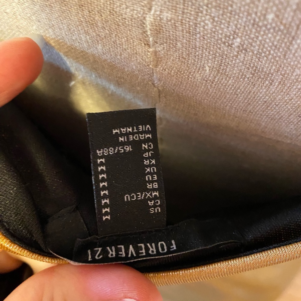 Gold Never Worn Forever 21 Dress! - Picture 3 of 3